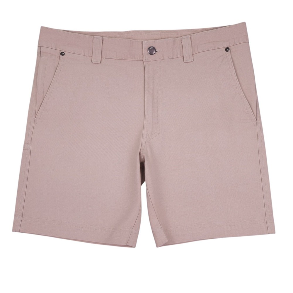 Columbia Cargo Shorts Mens 32 Khaki Regular Fit Cotton Outdoor Utility Pockets